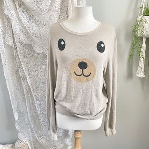 WILDFOX | Teddy Girl Bear Sweatshirt | Taylor Swift